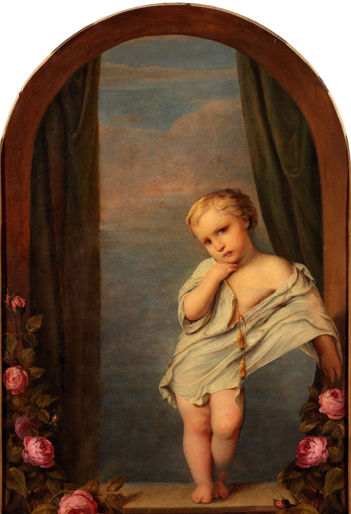 Богоматерь с младенцем в розах. Бруни Федор Антонович, 1843, Государственная Третьяковская галерея